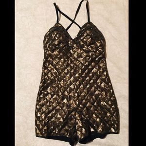 Kendall and Kylie Sequin Romper